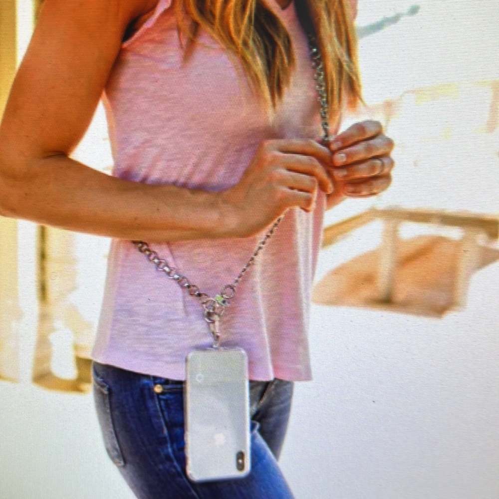 Quicksilver Crossbody Phone Chain